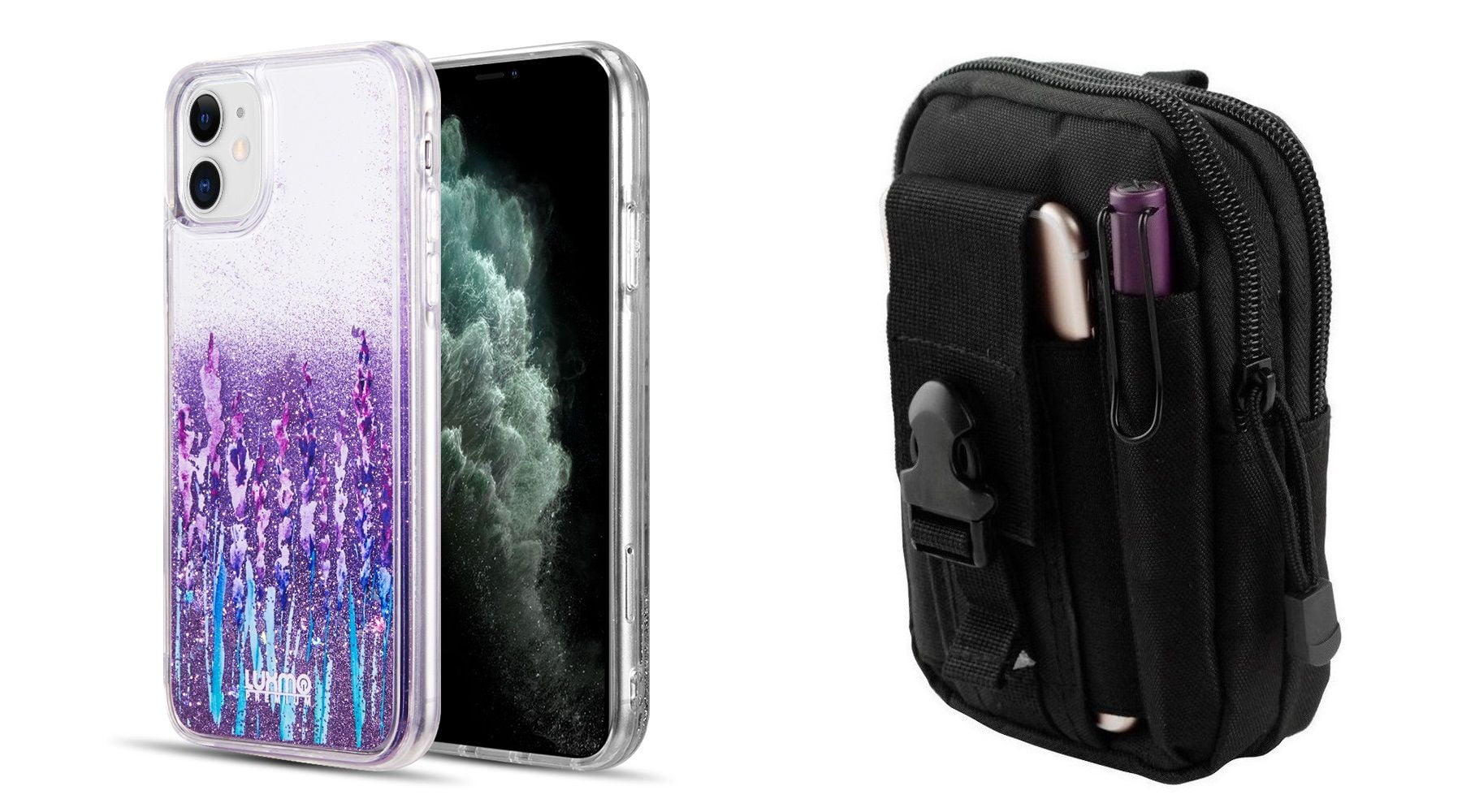 Luxmo [Premium Series] Waterfall Quicksand Fusion Liquid Glitter Case