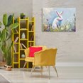 thumbnail image 2 of Stupell Industries Bunny In Spring Meadow Canvas Wall Art design by LSR Design Studio, 24 x 36, 2 of 7