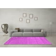 thumbnail image 3 of Ahgly Company Indoor Rectangle Abstract Pink Contemporary Area Rugs, 7' x 10', 3 of 4