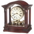 thumbnail image 1 of Reloj Bulova Bardwell B1987 de nogal envejecido que funciona con pilas, 1 of 1