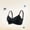 Black, variant on Wireless Bras with Support and Lift Full Coverage Supportive Correction Anti Sagging Bra Wireless Bras