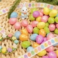 thumbnail image 7 of HuiXinOu 80 Pieces Plastic Easter Eggs, 1.5"x1.8" Assorted Color Hollow DIY Decoration for Easter Basket Fillers, Party Favors Crafts, Spring Holiday Festive Supplies, 7 of 7