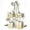 Gold, variant on Adjustable Hanging Shower Caddy in Silver, Rustproof Aluminum Organizer with Hooks and Soap Holders, Over-Shower-Head Design, 22.4 to 26.4 Inch Height