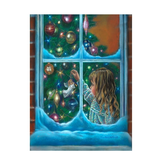 Tricia Reilly Matthews 'My Christmas Angel' Canvas Art