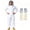 White, variant on BlueZOO Sting Proof Bee Suit Full Body with Ventilated Hood & Gloves M Unisex Beekeeping Suit for Men & Women, Wasp Bee Keeper Suit for Beginner & Pro Beekeepers, Apiary Beekeeping Gear