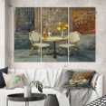 thumbnail image 1 of Designart - French Cafe - Traditional Canvas Artwork, 1 of 1