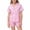 Hot Pink, variant on Baby Girl Outfit Summer Button Down Short Sleeve Top and Shorts Printed Homewear Set Baby Clothes Boy Hot Pink 2-3 Years
