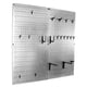 Wall Control Pegboard Tool Organizer Starter Kit with Metallic ...
