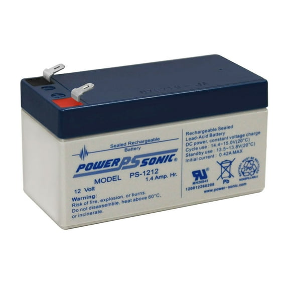 12V 1.4Ah SLA Replacement Battery compatible with SigmasTek SP12-1.2