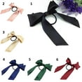 thumbnail image 2 of Cravate à Double Couche Ruban Bande de Cheveux Porte-Queue de Cheval Accessoire de Cheveux pour les Filles, 2 of 10