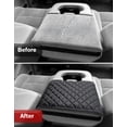 thumbnail image 5 of KBH Center Console Cover for 1999-2003 Ford F150 Accessories with Jump Seat Console, Leather Armrest Box Cover Cushion Pad for Truck Interior, Black, 5 of 8