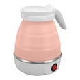 thumbnail image 1 of Electric Kettle, 600ML Water Boiling Pot Auto Power Off US Plug 110V  for Travel White,,Blue, 1 of 8