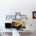 thumbnail image 5 of LaModaHome 1951 F-150 Metal Silhouette Wall Art, 5 of 5