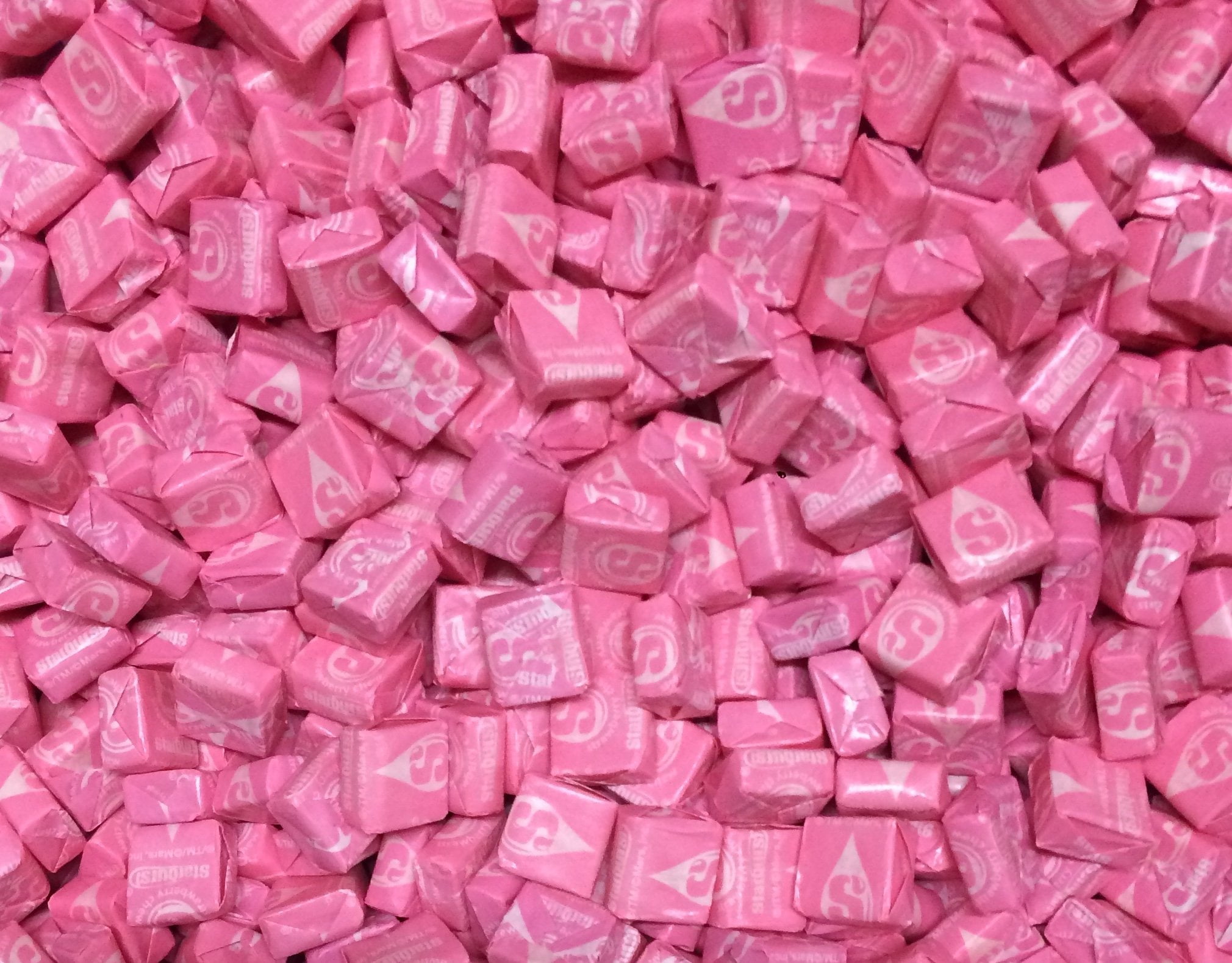 Strawberry Starburst Fruit Chews 2 Full Pounds 2 Pound (Pack of 1