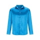 thumbnail image 3 of Blusa y camisa de manga larga con cuello vuelto para hombre, informal, de color liso, con botones, de lino, 3 of 5