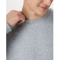 thumbnail image 4 of Hanes Long-Sleeve T-Shirt 4-Pack Tee ComfortSoft Men's 100% Cotton Heavyweight, 4 of 6