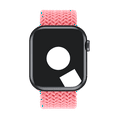 thumbnail image 6 of Open Box Genuine Apple Watch Braided Solo Loop 42mm 44mm 45mm 49mm Pink Punch Size 9, 6 of 6