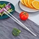 thumbnail image 4 of Pinzas para Salchichas de Barbacoa de Acero Inoxidable Qazbgdl | Pinza Giratoria para Carne y Espátula para Barbacoa | Pinzas para Asar Resistentes Al Calor de 30,5 Cm | Paquete de 1, 4 of 7