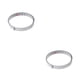 thumbnail image 4 of Riwesomey Cinta métrica de pista de inglete, regla de escala autoadhesiva de acero, herramientas de carpintería, 1/2/3/4/5M Rojo Rechts-Links-Lesung1m 2piezas Riwesomey CBP076143, 4 of 5