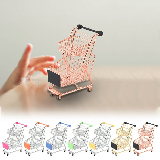 Mini Carrito de Compras de Supermercado para Niños Mini Carrito de Compras Mini Carrito de Compras de Supermercado