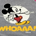 thumbnail image 3 of Disney - Mickey Mouse - WHOAAA! - Toddler & Youth Girls Raglan Graphic T-Shirt, 3 of 5