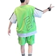 thumbnail image 4 of Jumpingount Ropa deportiva de moda con letras para niños, jersey de manga corta, conjuntos de ropa estampada, ropa informal de algodón para conjuntos de ropa Verde ciento veinte, 4 of 6