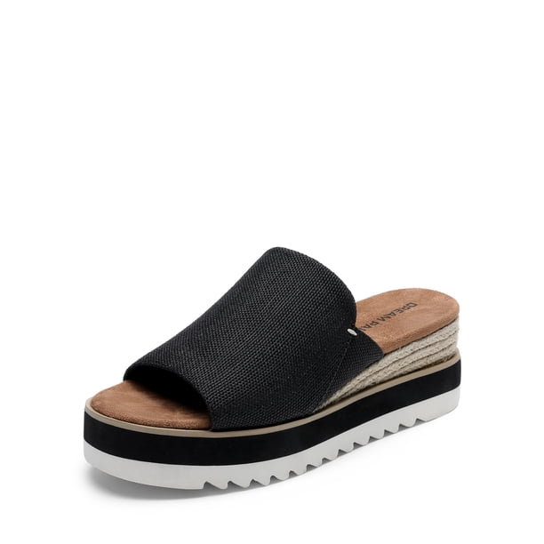 Sandalias Plataforma DREAM PAIRS DWUMSS2515 Negras Talla 9
