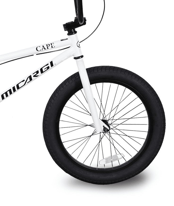 Bmx 2025 white wheels