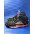 thumbnail image 2 of Ni - ke Size 16- Men’s Ni - ke Air Jordan 5 Retro Shoe Top 3 Black Red Grape CZ1786-001, 2 of 5