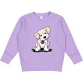 thumbnail image 2 of Inktastic Cream Doodle Pup Toddler Sweatshirt, 2 of 4