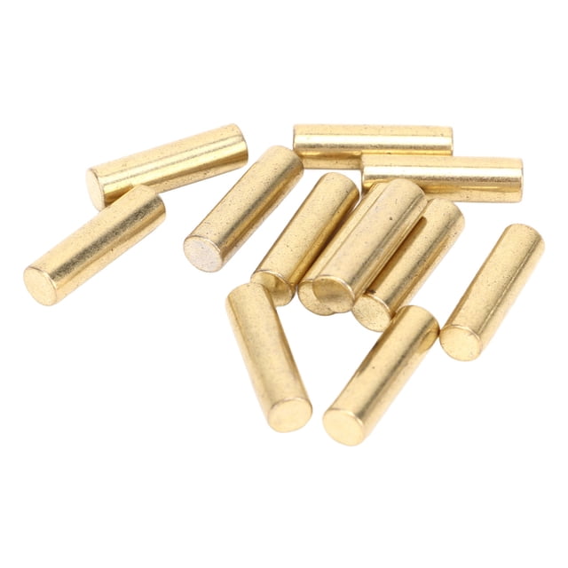 Electric Guitar Pickup Rods, 12PCS Durable Metal Pickup Slug Rod For Stringed Instrument Silver,Gold