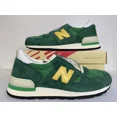 thumbnail image 1 of Teddy Santis x New Balance 990v1 Men's Size 13 Made in USA Green Gold m990gg1, 1 of 6