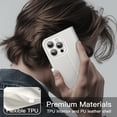 thumbnail image 6 of JETech Wallet Case for iPhone 15 Pro Max 6.7-Inch, Shockproof PU Leather Magnetic Flip Cover with Card Holder, Stand Feature and Full Camera Protection (White Titanium), 6 of 6