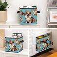 thumbnail image 6 of Corgi Foldable Clothes Storage Box with Handle, 10.8"x10.5"x10.6", Large Capacity Storage Bin Basket, 6 of 6