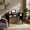 Black, variant on Demi Bonn Wall-Mounted Floating Computer Desk with 3 Storage Compartments, Space-Saving Laptop Table for Home Office Bedroom, Sturdy & Modern Design, Rustic Brown