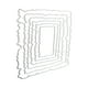thumbnail image 4 of juego de troqueles de corte de marco rectangular, troqueles de metal para cortes decorativos de papel., 4 of 7