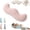 Pink, variant on Cooling Body Pillow for Side Sleepers, Curved Cooling Pillow for Adults, Removable Washable Cover, Memory Foam Full Body Support Long Pillow for Back,Knees,Legs & Relaxing Sleep