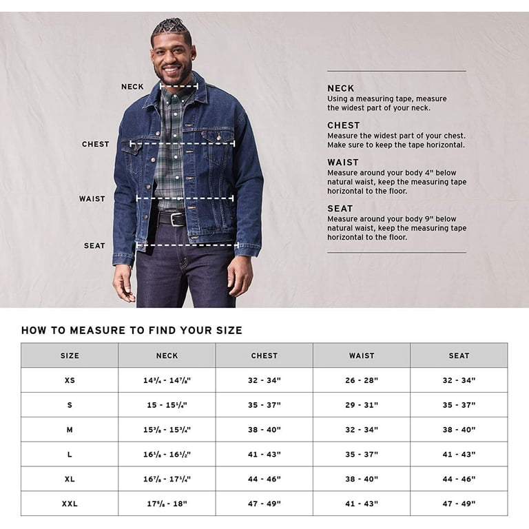 Levis Mens Trucker Jacket Regular Steel Hour XX-Large Levis Mens Trucker Jacket Regular Steel Hour XX-Large