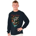 thumbnail image 3 of Sink or Swim Anchor Mermaid Tattoo Long Sleeve TShirt Men Women Brisco Brands L, 3 of 6