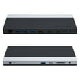 thumbnail image 1 of Adaptador de estación de acoplamiento USB C WAVLINK de triple pantalla de 130 W, 1 of 9