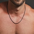 thumbnail image 6 of Classic Rope Chain Men Necklace Width 2/3/4/5 MM Stainless Steel Figaro Cuban Chain Necklace For Men Women Jewelry, 6 of 6