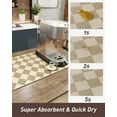 thumbnail image 2 of Coffee Mat-Coffee Bar Accessories No Stains Absorbent Quick Drying Mat for Kichen Couner-Bar Mat Fit Coffee Station Table Maker Machine Pot Espresso Machine Dish Rack, 2 of 6