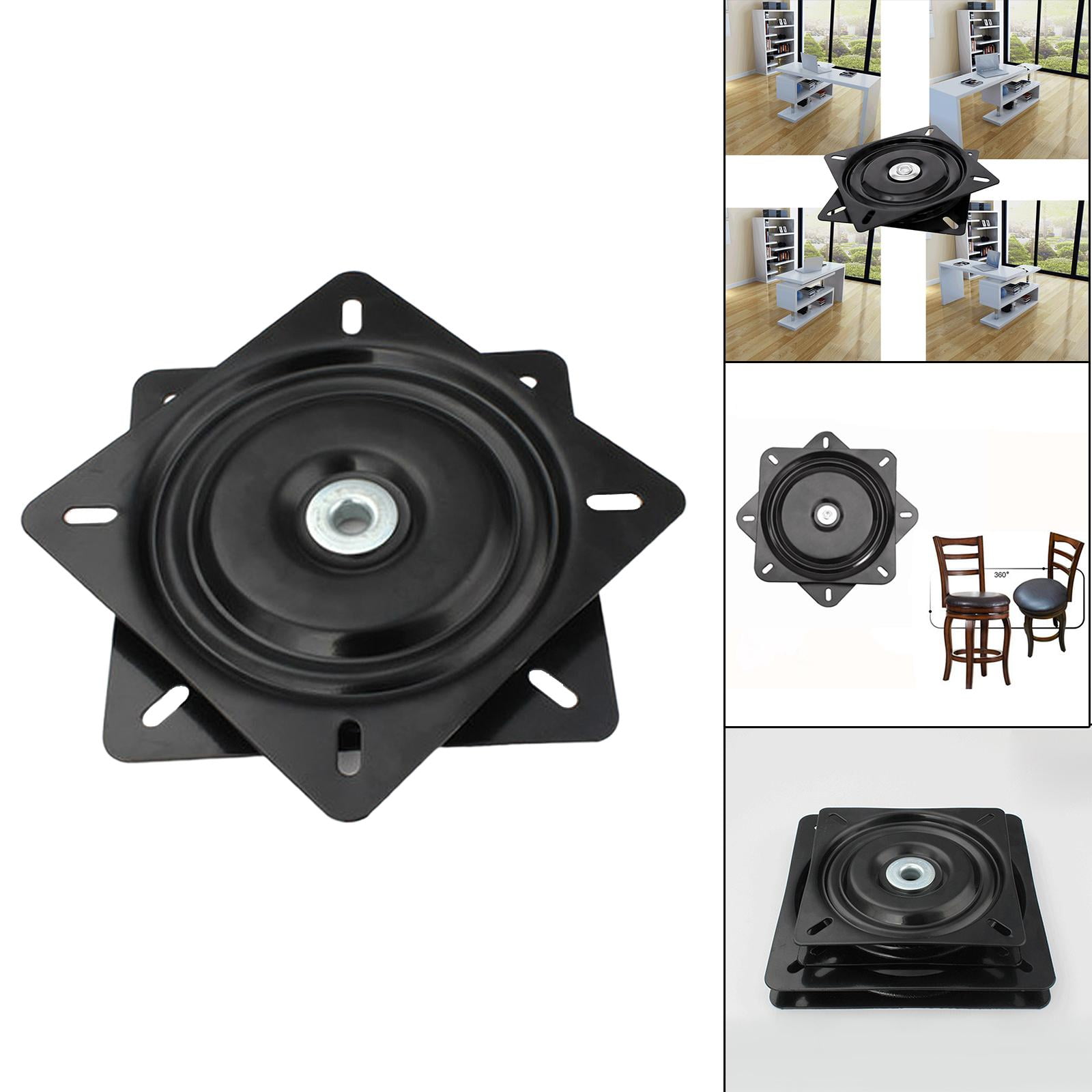 360° Heavy Duty Bar Stool Swivel Replacement Seat Chair Bearing Turntable Plates 