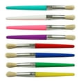 thumbnail image 3 of Yesbay 4 Pcs/Set Bristle Hair Paint Brush Oil Acrylic Painting Brushes Supplies,2#, 3 of 7