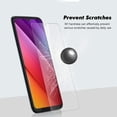 thumbnail image 4 of Screen Protector Compatible with LG V60 ThinQ,9H Tempered Gl[3 Pack],2.5D Rounded, 4 of 5