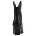 thumbnail image 2 of Soda “BLAZING” Women's Western Ankle Boots, Stitched, Pointed Toe, Low Heel - Black - Size 5.5, 2 of 4
