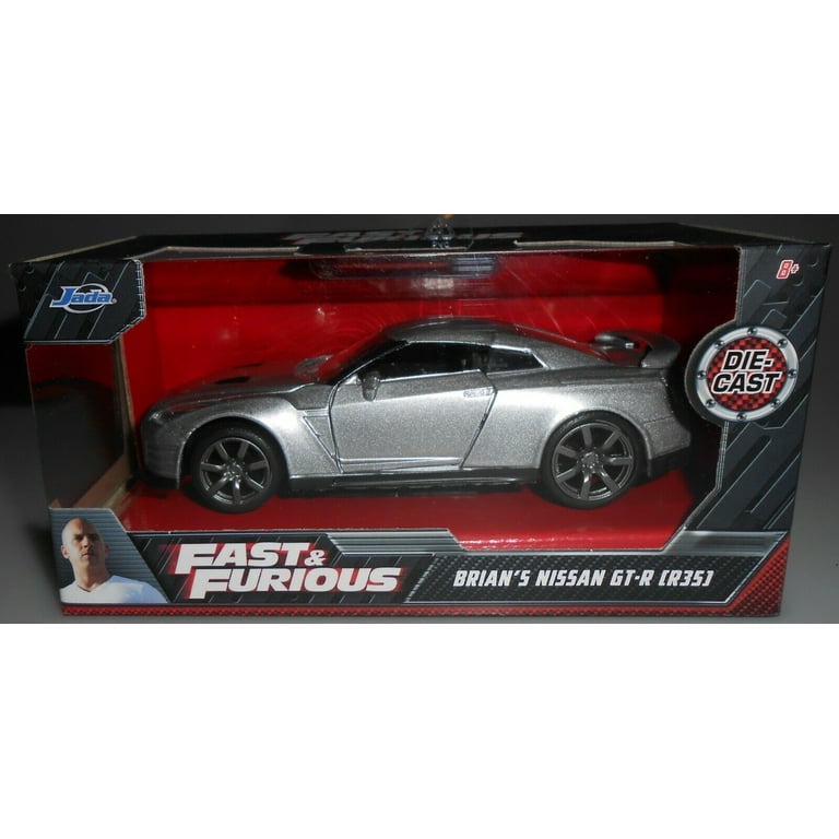 Jada Toys 9324075300W01 Fast and Furious Brian's Nissan Skyline GT-R fém autómodell 1:32