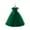 Dark Green, variant on Girls Princess Party Dress Little Girls Cosplay Costume Evening Gown