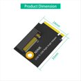 thumbnail image 5 of Para Ally Transfer Board 2230 A 2280 SSD Placa de ExpansióN de Disco Duro para NVME M.2 90 Grados PCIE4.0 Adaptador Convertidor, 5 of 5