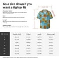 thumbnail image 5 of Goofa Sunflowers Printed Men's Casual Short-sleeved Shirt,Lightweight Breathable Button-down,Summer Casual men's top,Versatile Fashion shirt-Large, 5 of 7